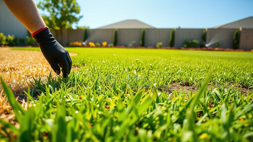 drought tolerant grasses lush lawn