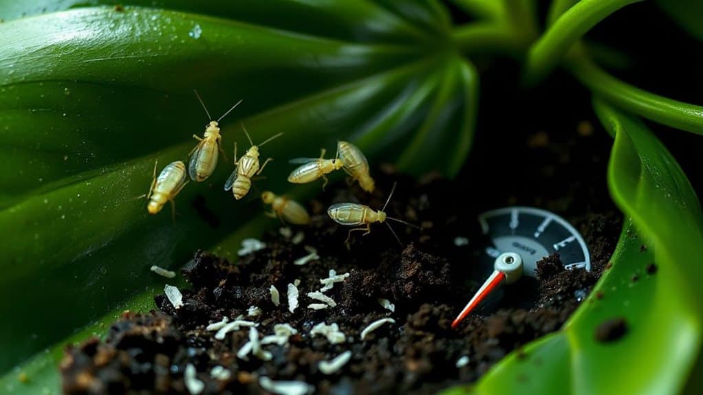 dry soil perlite traps drainage