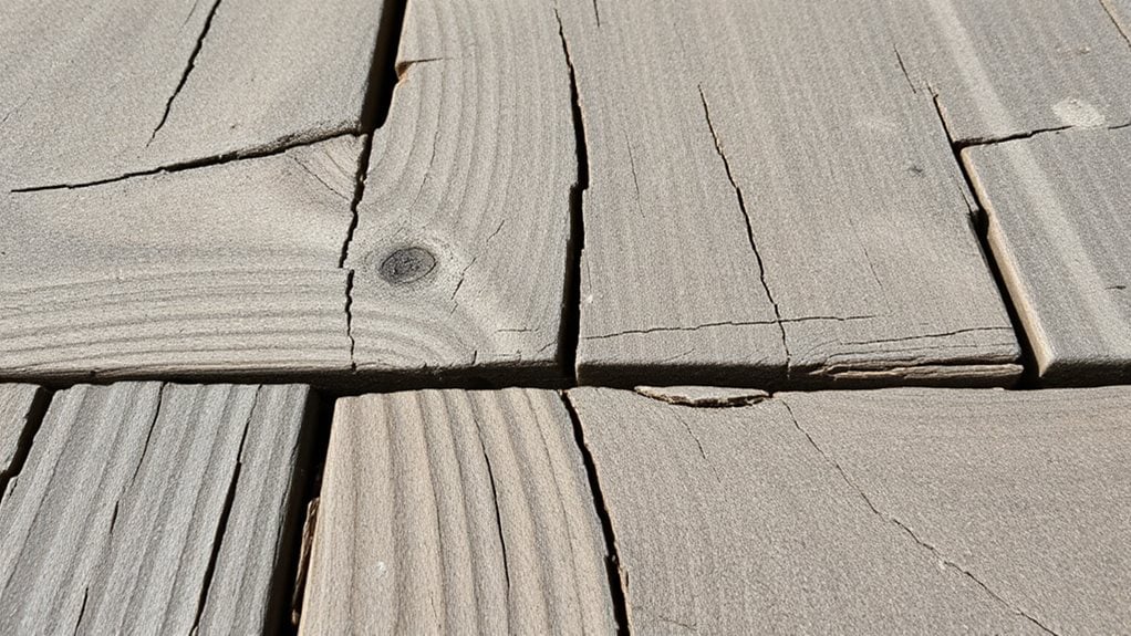 end grain wood defects causing end cracks