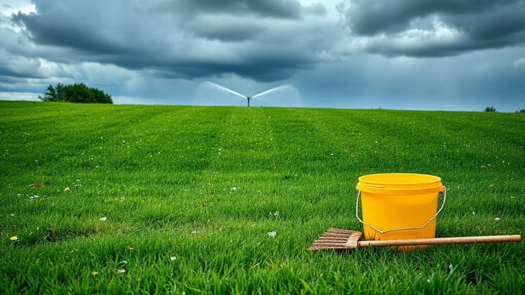 forecast friendly fertilizer timing and minimal watering
