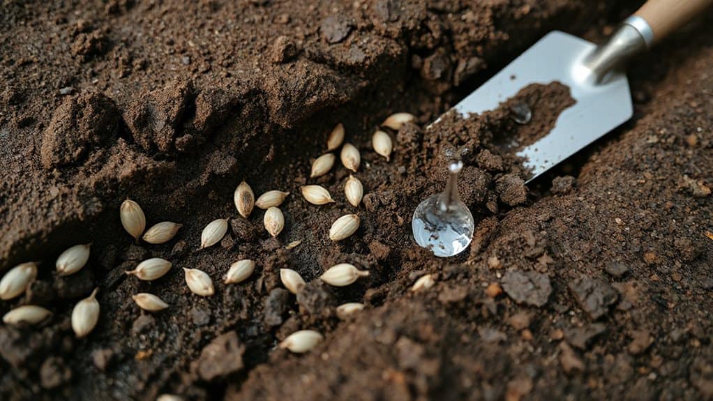 french drain with soil stabilization plan