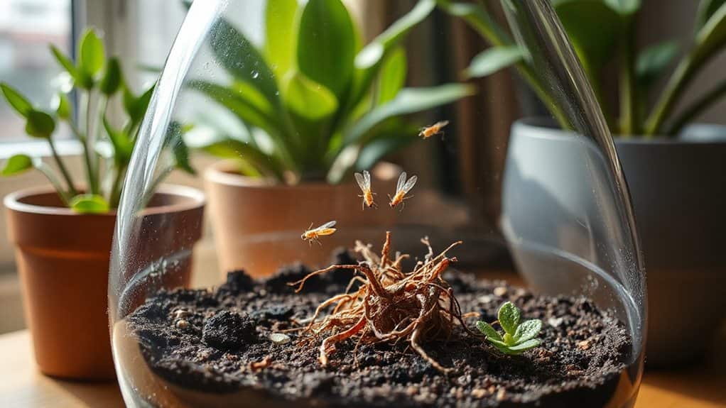 indoor plants attract fungus gnats