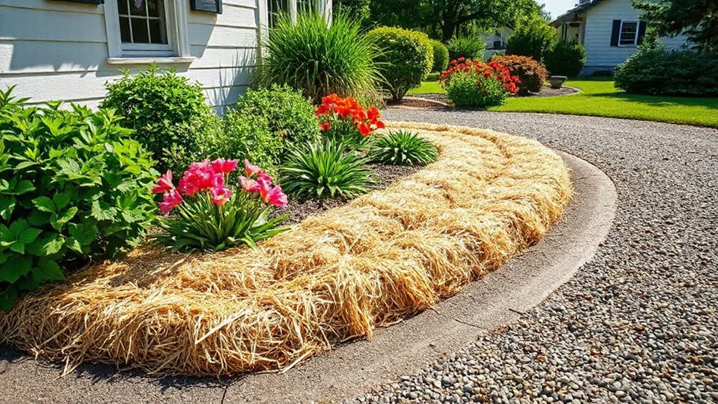 lightweight pine straw mulch
