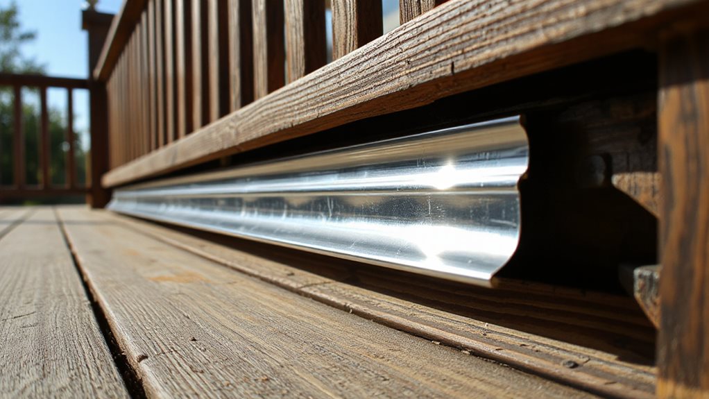 long term deck flashing benefits