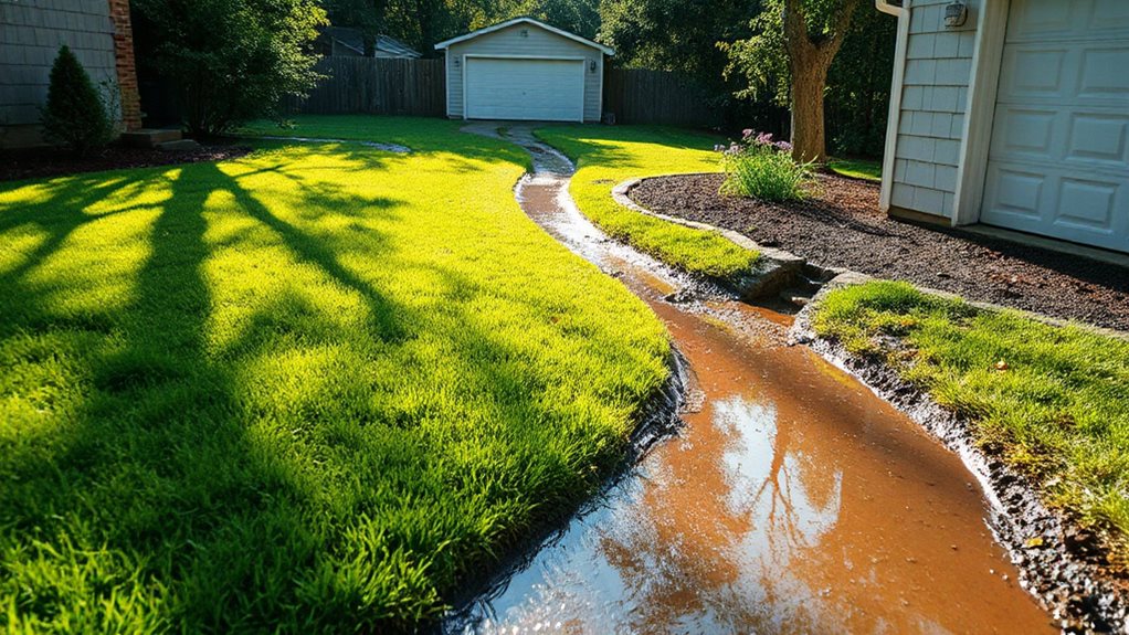 long term drainage and quick fixes