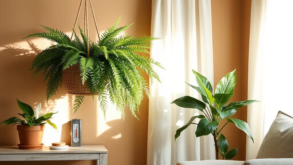 low maintenance plants reduce indoor humidity
