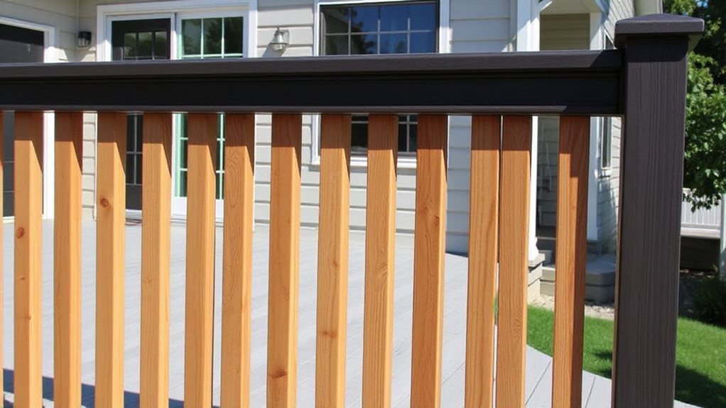 metal grid and glass panel infill