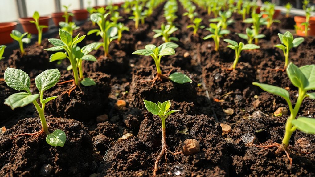 moisture mulch proper hole avoid stress