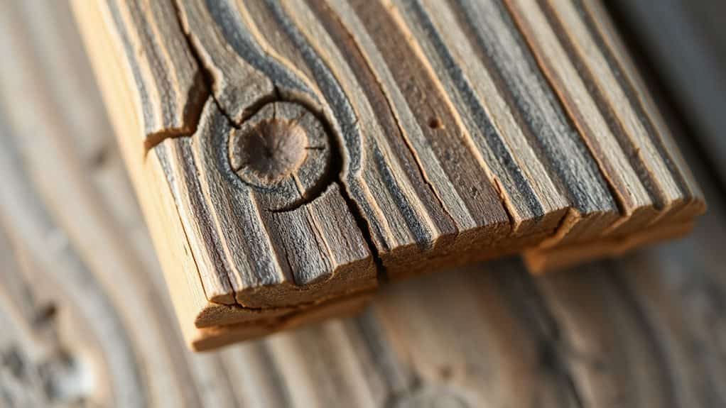 moisture swings crack deck ends