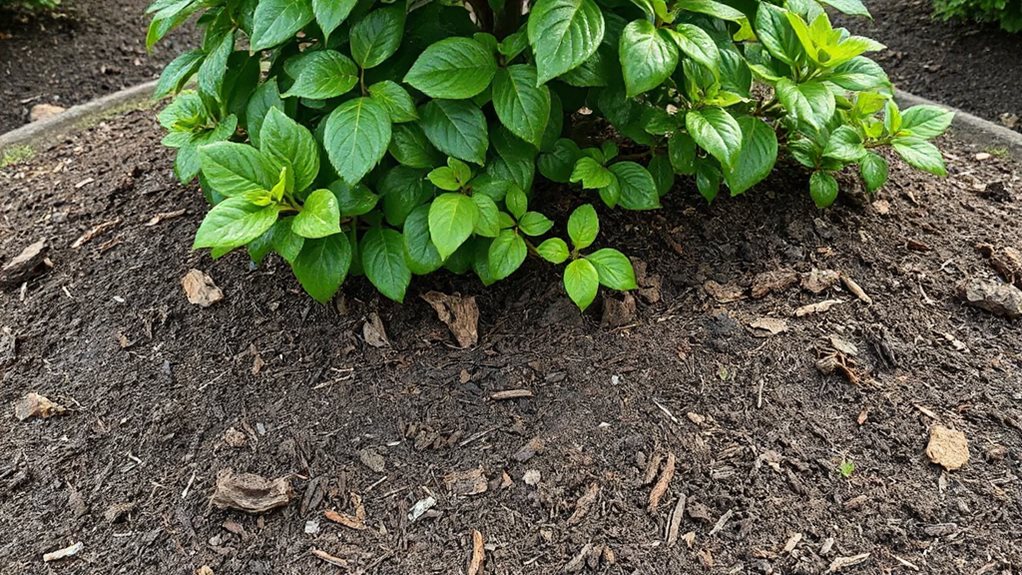 mulch depths protect tree roots