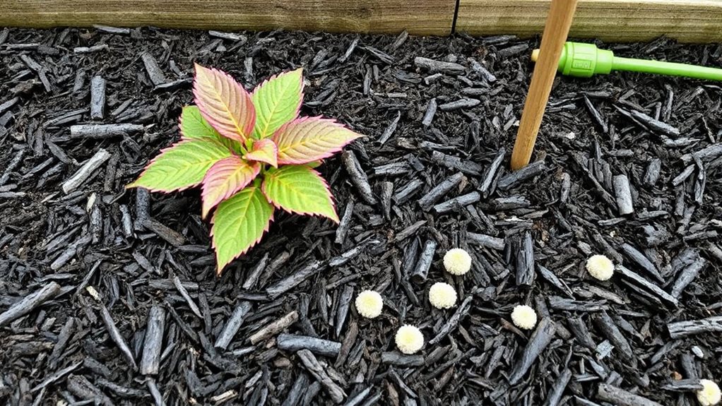 mulch source color and moisture