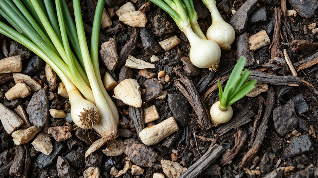 mulch types shift soil microbes