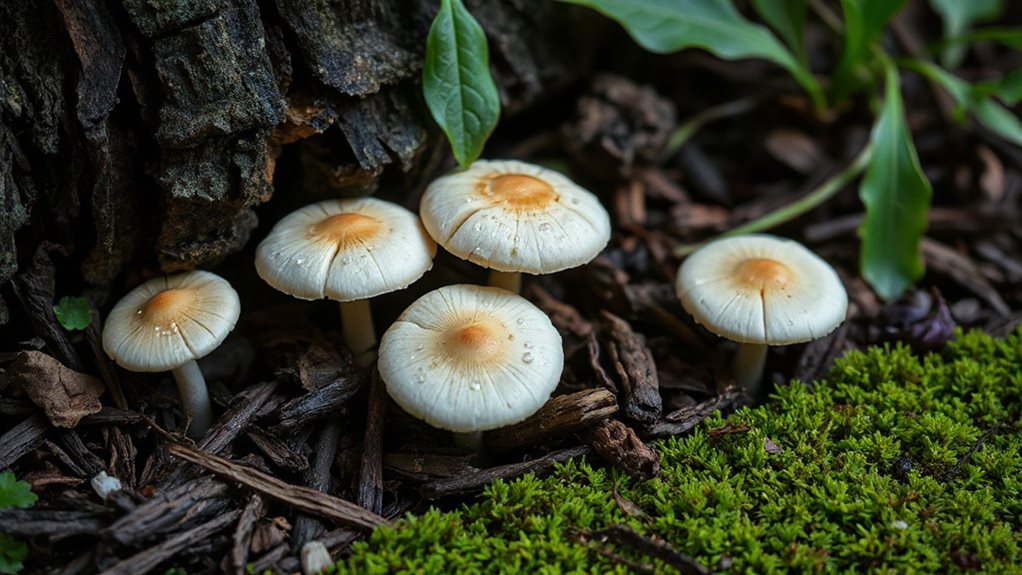 mushroom control mulch care tips