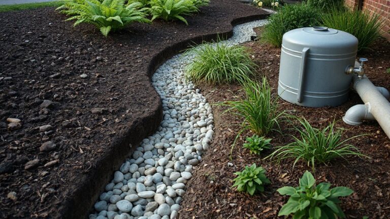 natural backyard drainage improvement techniques