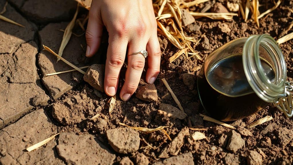 organic matter improves hard soil conditions