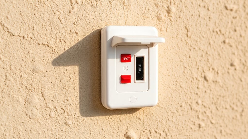 outdoor gfci reset button location and care