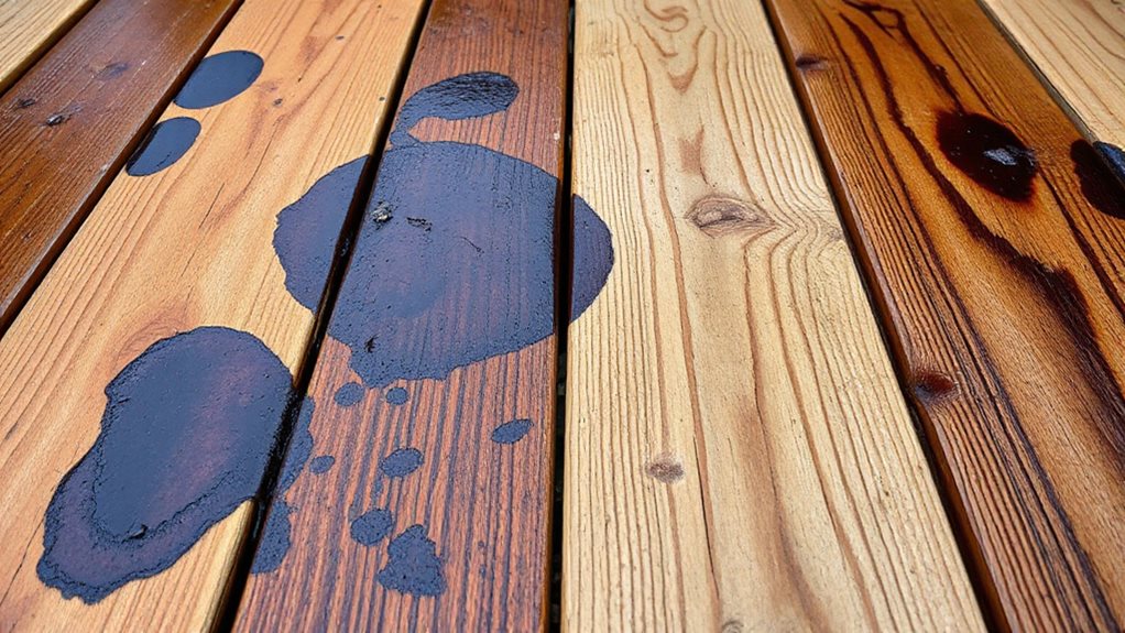 over application leaves tackiness