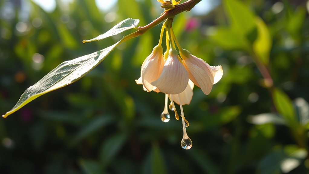 post pollination humidity prolongs petals