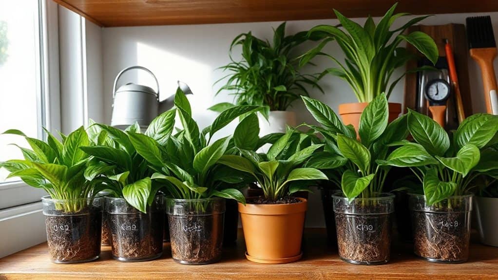 regular routine prevents plant rot