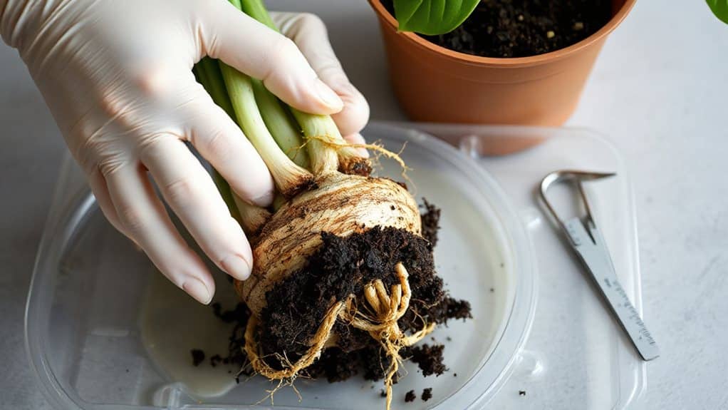 root rot emergency steps rinse rinse refresh