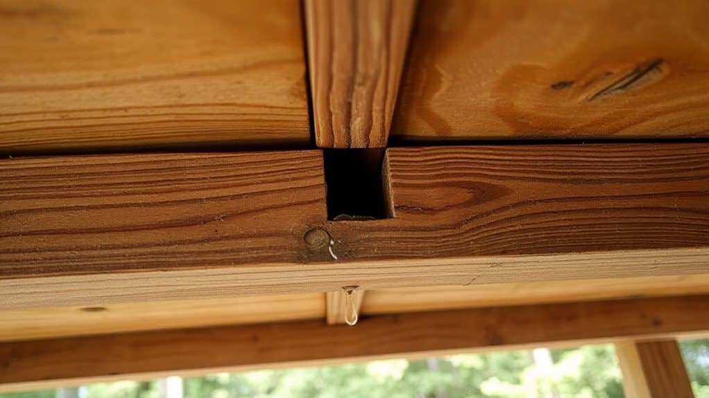 rubber flanges seal deck gaps efficiently