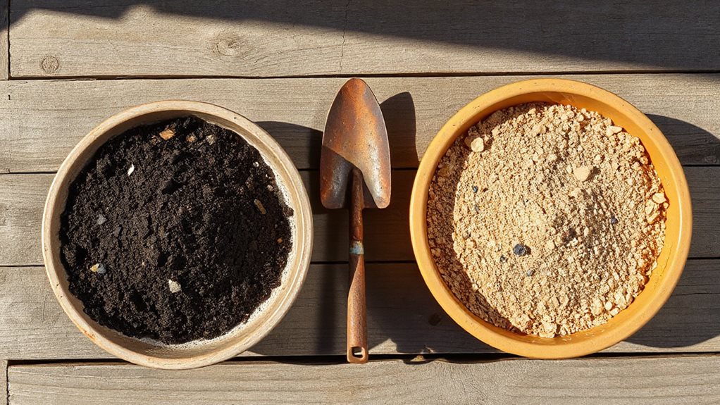 sand topsoil mix for shallow pits