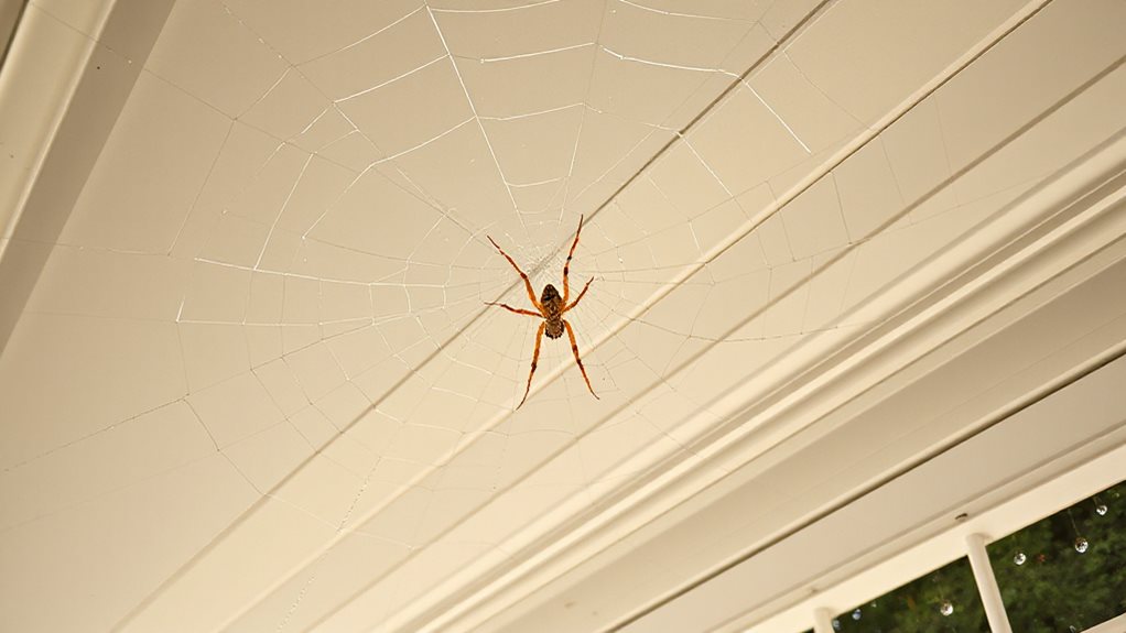 seal entry points to block spiders