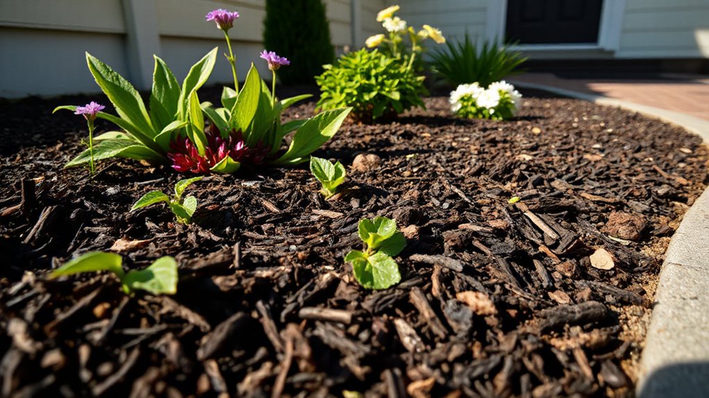 shredded hardwood mulch benefits