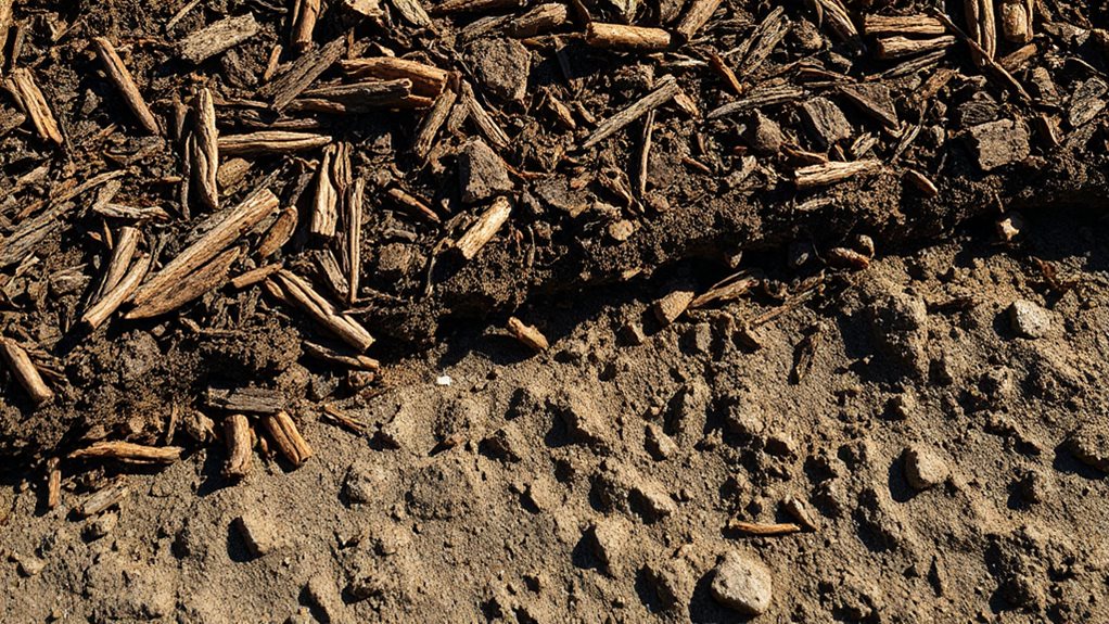 soil texture dictates mulch depth