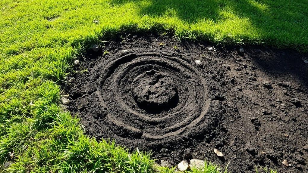 spot fix lawn soil compaction