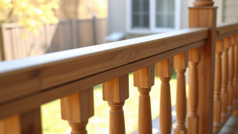 standard deck railing height code requirements