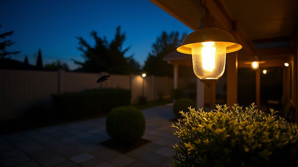 turn off unused outdoor lighting