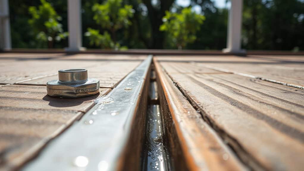 under deck water management routine
