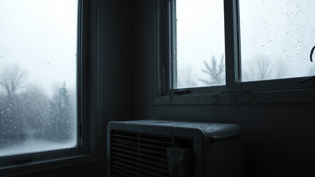 ventilation traps humidity after rain