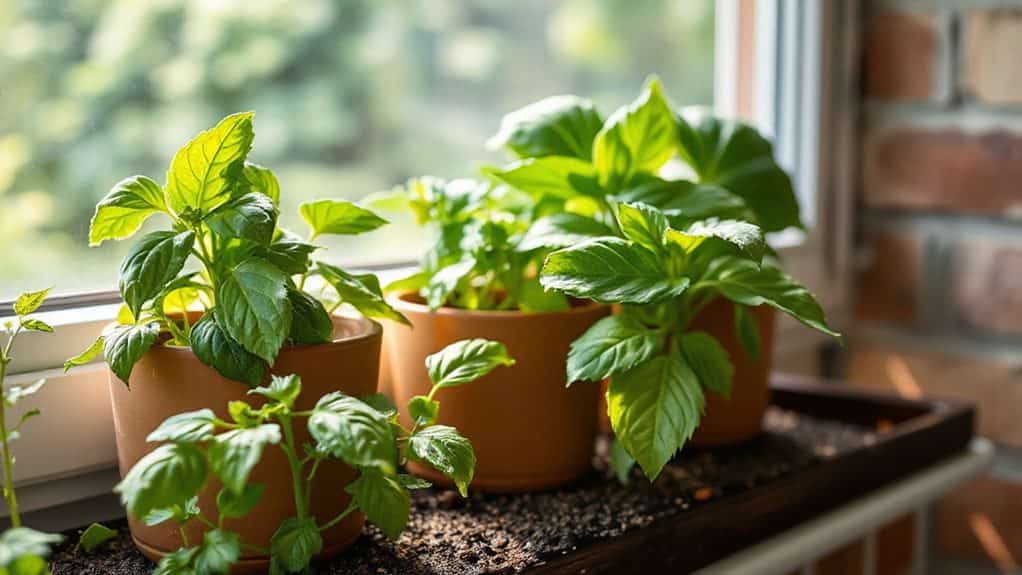 why did my herbs stop growing