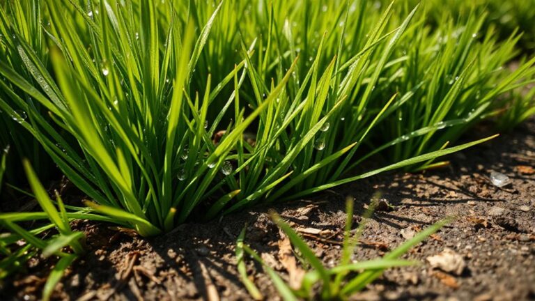 why grass grows in clusters