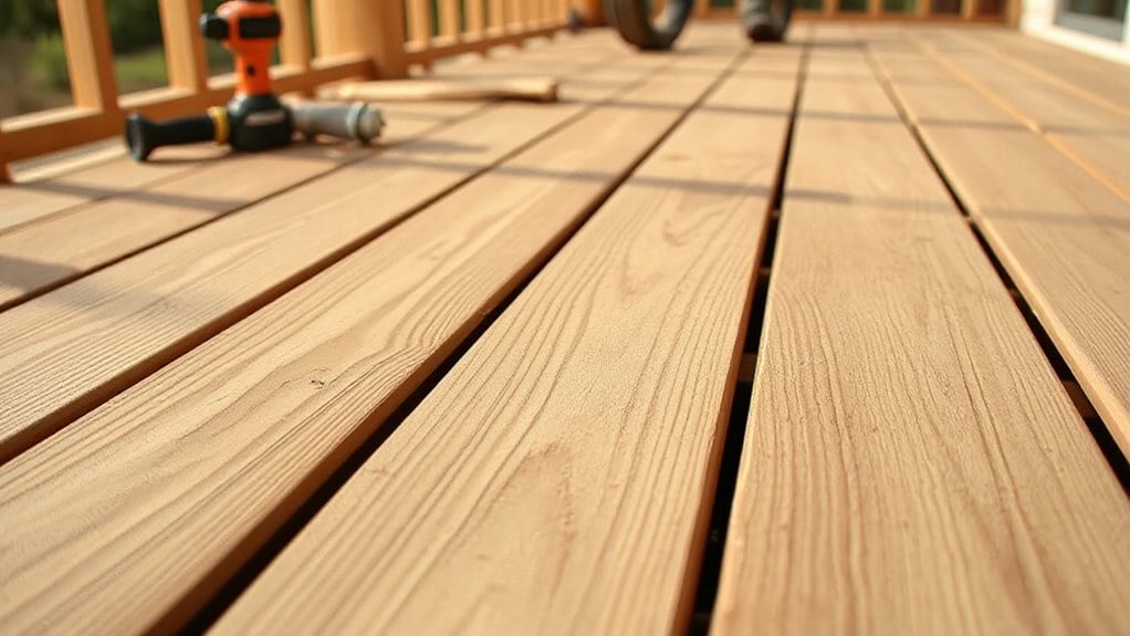 wood choices minimize deck warping susceptibility