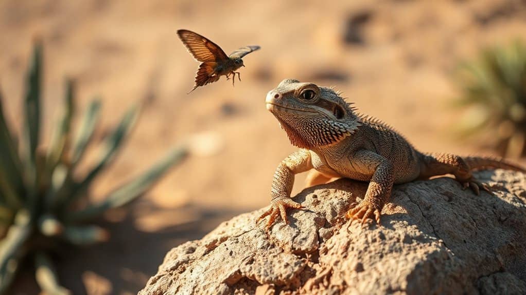 bearded dragons eat moths