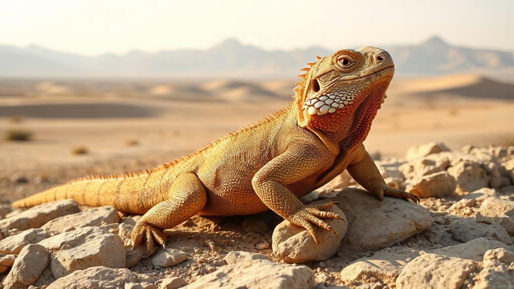 fourteen foot giant bearded dragon
