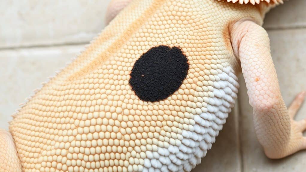 persistent spreading black patch