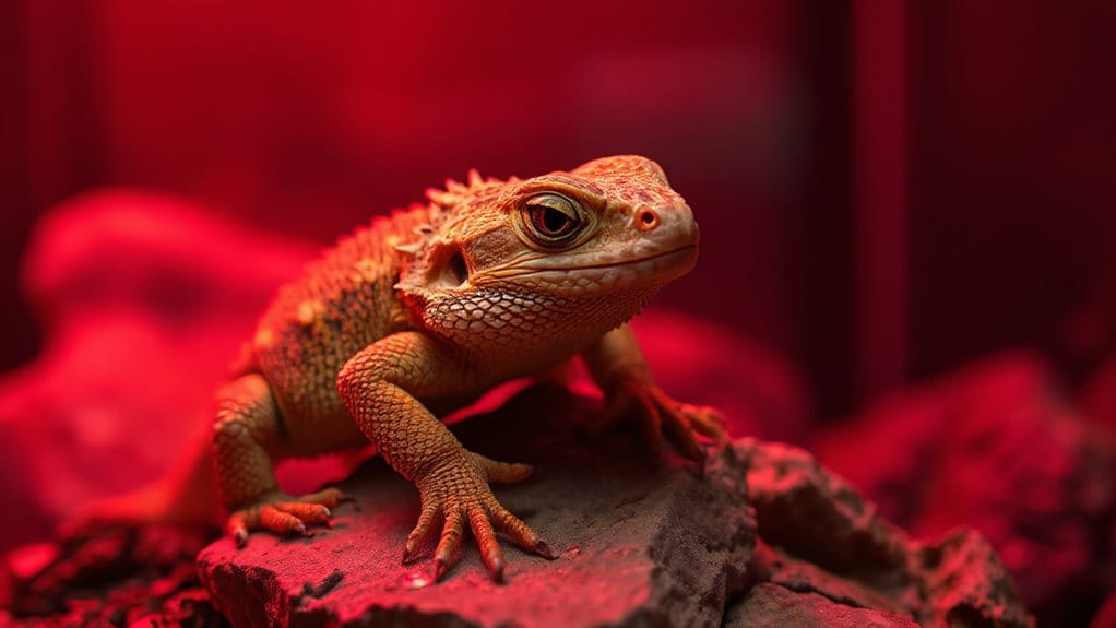 red light for bearded dragons