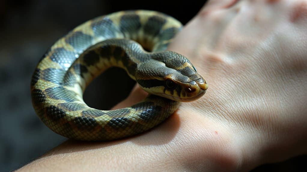 snakes recognize by scent