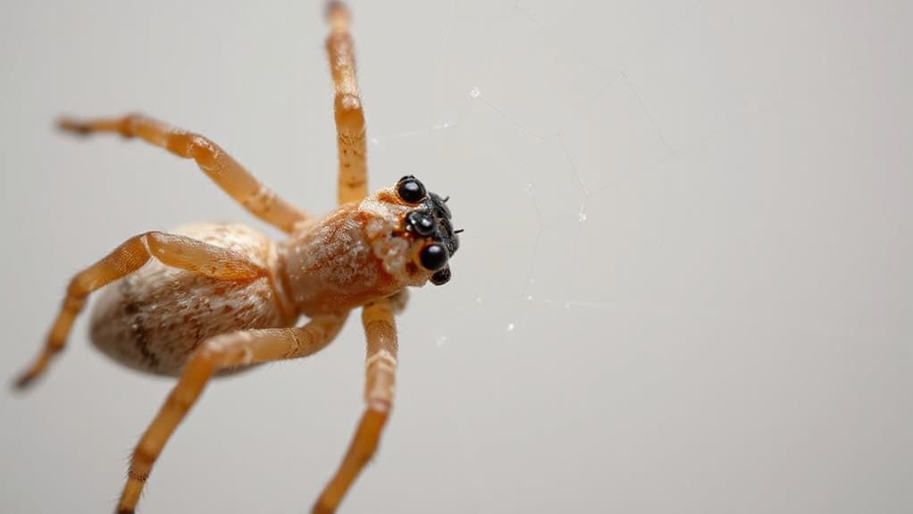 spider poop via anus