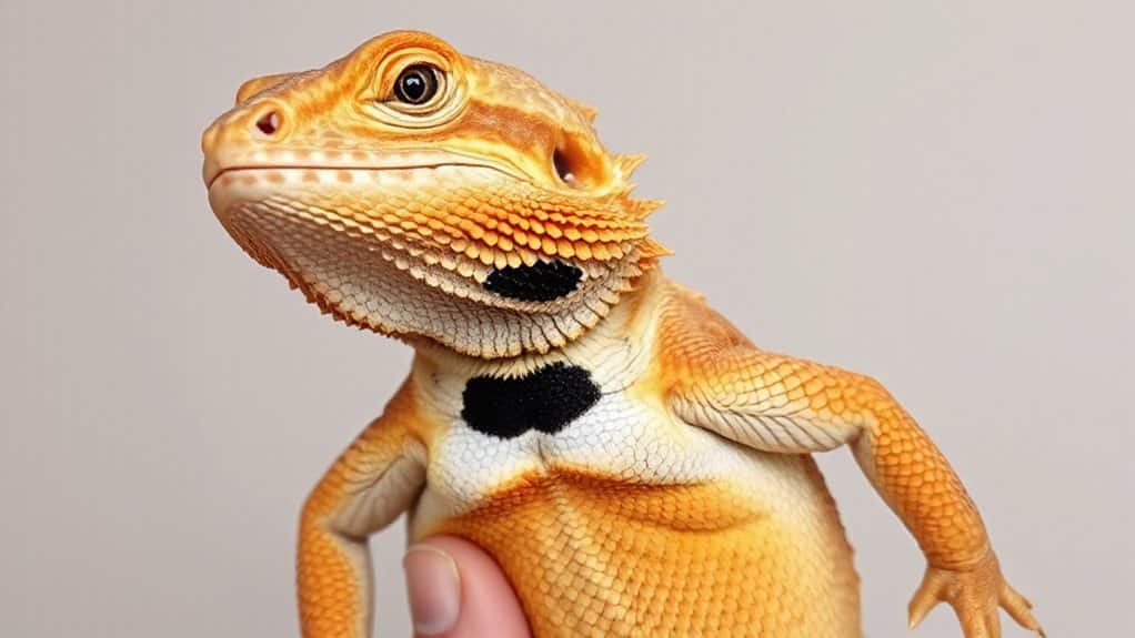 stress vs normal beardie color