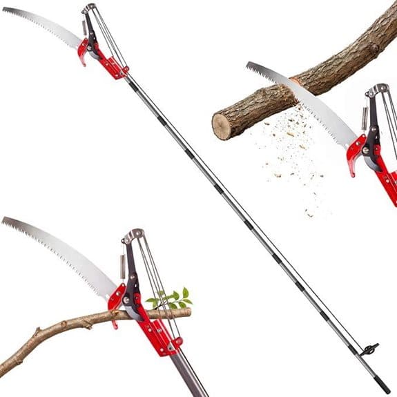 Suchtale 10FT 2-in-1 Pole Saw and Pruner