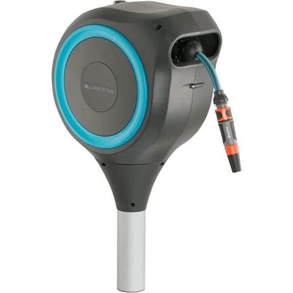 GARDENA Automatic Retractable 50ft Garden Hose Reel