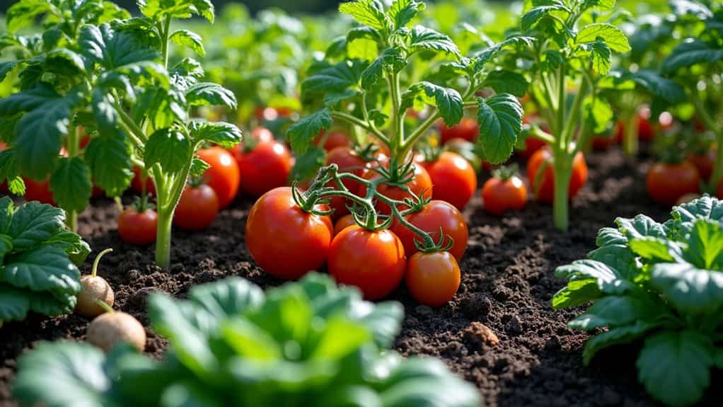 companion planting with greens