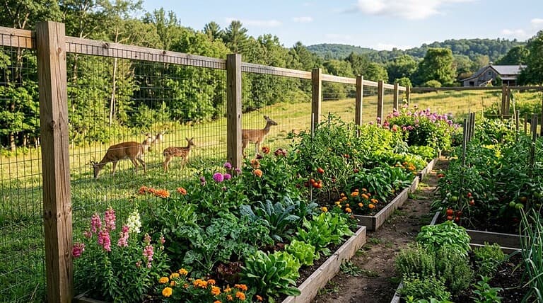 deer proof garden fencing