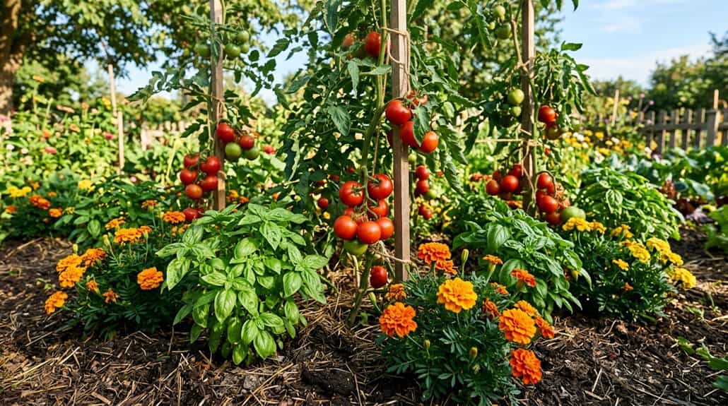 effective tomato companion plants