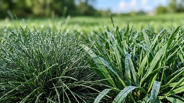 fescue vs bluegrass comparison